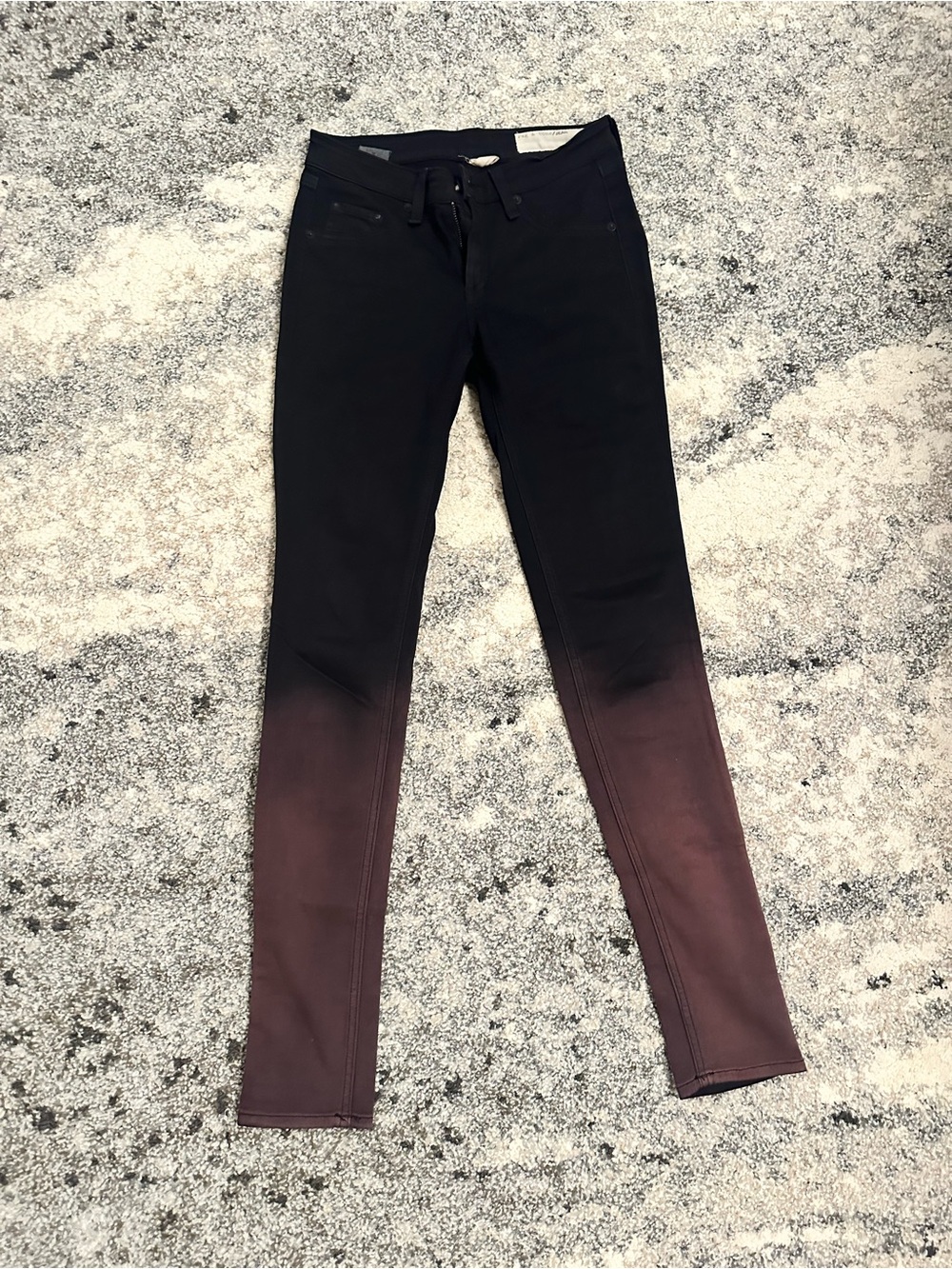 rag & bone Black Legging Jeans